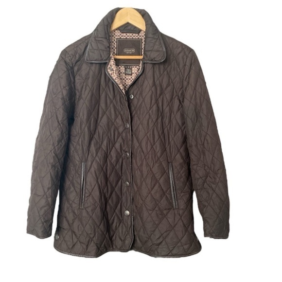 Coach Lightweight Quilted Jacket Size S - Picture 1 of 14
